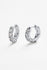 Zafino Sadie Hoop Silver Earrings
