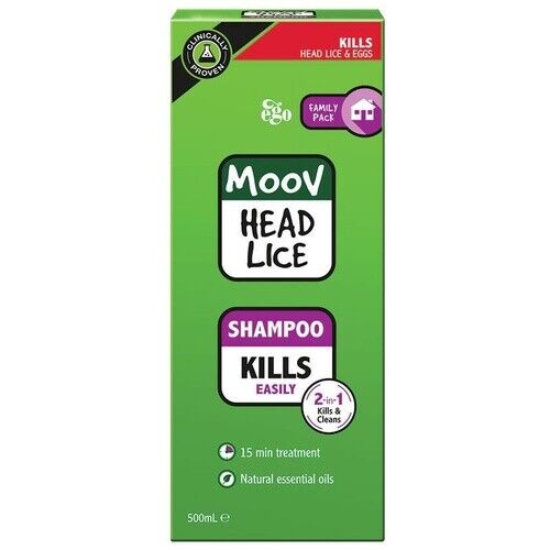 Ego Moov Head Lice Shampoo 500ML