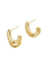 Zafino Aria Hoop Gold Earrings