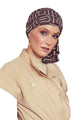 Christine Tula Turban Graphic Pearl