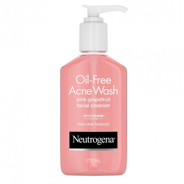 Neutrogena Oil-Free Acne Wash Pink Grapefruit 177ML