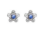 Studex Stainless Steel Daisy Sapphire Stud Earring