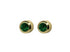 Studex System 75 Bezel Gold Plated  Emerald Stud 3MM