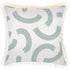 Escape to Paradise Cushion Cover Coastal Fringe use Seafoam 45CM x 45CM
