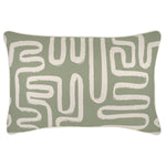 Escape to Paradise Cushion Cover With Piping Maze Sag 35CM x 50CM