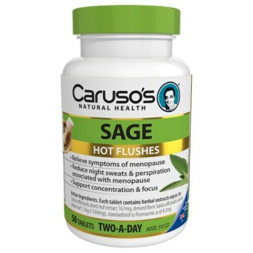 Carusos Sage 50 Tablets