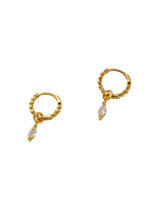 Zafino Bridie Gold Huggie Earrings