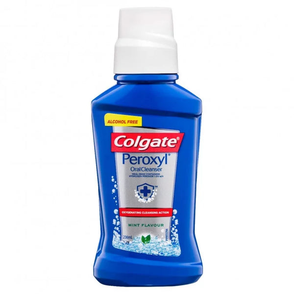 Colgate Peroxyl Alcohol Free MouthwashMint Flavour 236ml