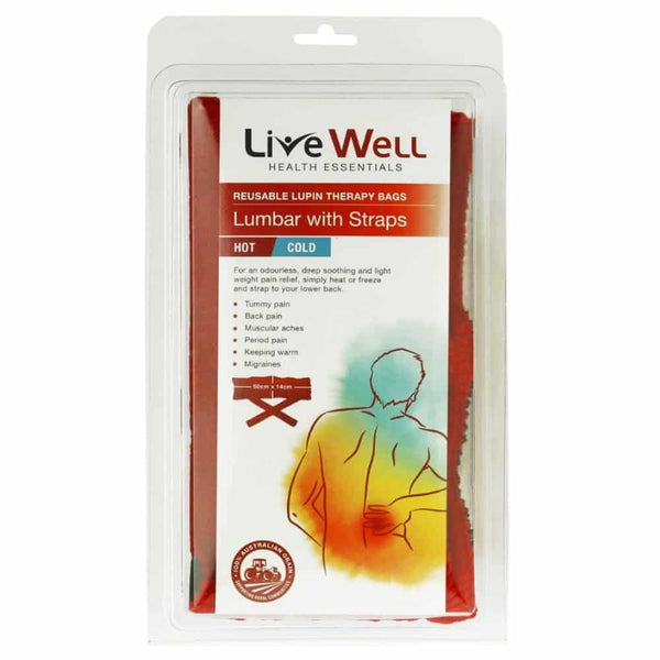 Live Well Lumbar With Straps Hot & Cold Bag