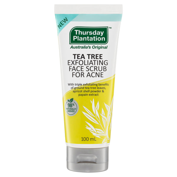 Thursday Plantation Tea Tree Exfoliating Acne Face Scrub 100mL