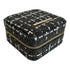 Escape to Paradise Small Tweed Jewellery Box Khaki 10 x 6CM