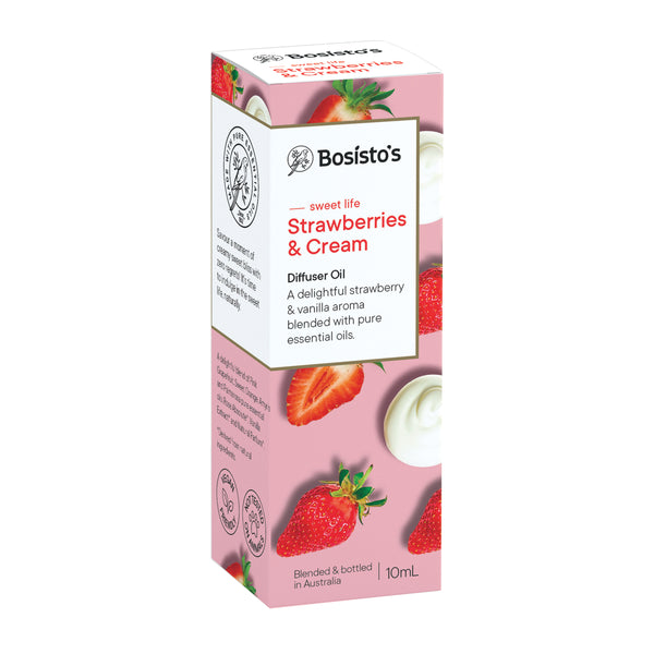 Bosistos Strawberry & Cream Diffuser Oil 10ML