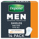 Depend For Men Shields 14 Pack