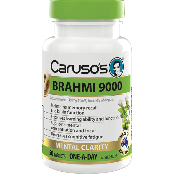 Carusos Brahmi 9000 Tabs 50