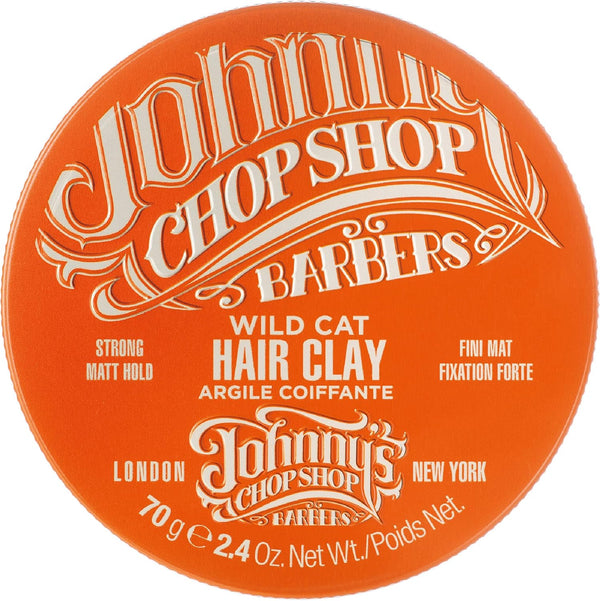 Johnnys Chop Shop Wild Cat Hair Clay 70g