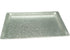 Winco Acrylic Rectangular Textured Tray Silver