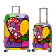 Rockland Departure Hardside Spinner Wheel Luggage Set Heart 2 Piece