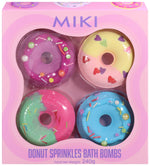 Miki Donut Sprinkles Bath Bomb Set