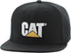 Cat Sheridan Flat Bill Cap Black One Size