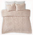 Madison Park Laetitia 100 Percent Cotton Chenille Tufted Medallion Duvet Cover Set Floral Blush King California King 104 x 92 Inches Floral Blush