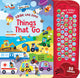 Lake Press Look and Find 50 Buttons Sounds Book Things That Go