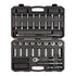 Tekton 1/2 Inch Drive 6 Point Socket and Ratchet Set 37 Piece