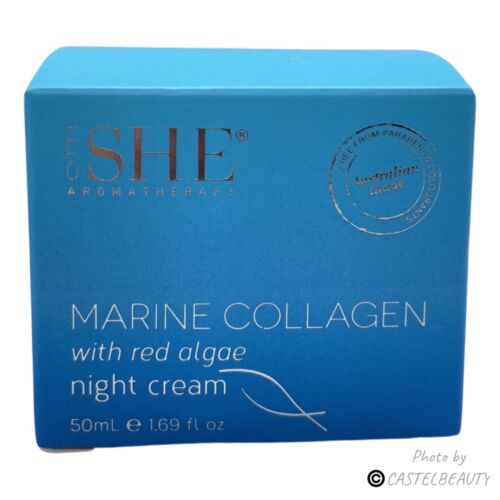 SHE Aromatherapy Marine Collagen Night Cream with Red Algae 50ml