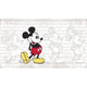 RoomMates Classic Mickey Mouse Spray and Stick Removable Wall Mural 10.5 x 6 Ft