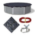 Blue Wave Bronze 8 Year 24 Foot Round Above Ground Pool Winter Cover