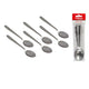 Food Guro Tea Spoon 6 Pack Stainless Steel