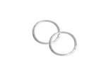 Studex Sleeper Facet Medium 14mm Stg. Silver 845