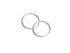 Studex Sleeper Facet Medium 14mm Stg. Silver 845