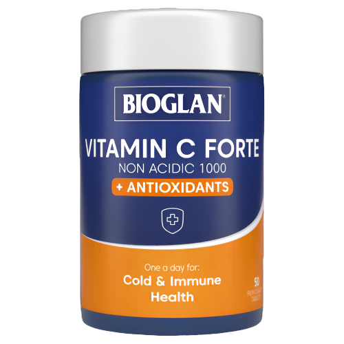 Bioglan Vitamin C Forte Non Acidic 1000mg 50 Tablets