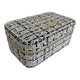 Escape to Paradise Large Tweed Jewellery Box Cream