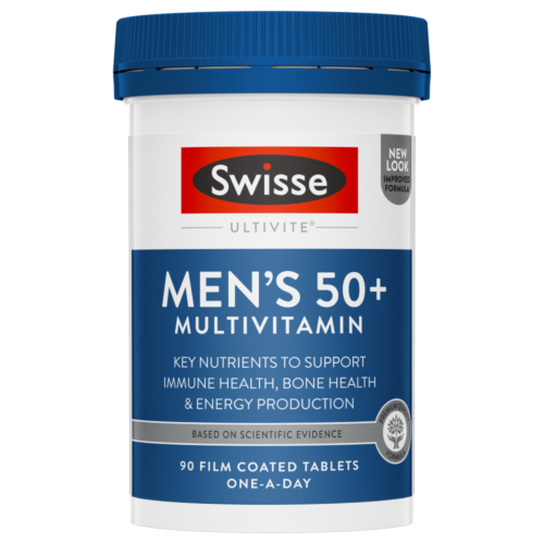 Swisse Men's Ultivite 50+ Multivitamin 90 Tablets