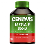 Cenovis Mega E 500IU Vitamin E 250 Capsules