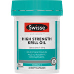 Swisse High Strength Deep Sea Krill Oil 1000mg 30 Capsules