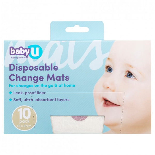 Baby U Disposable Change Mats 10