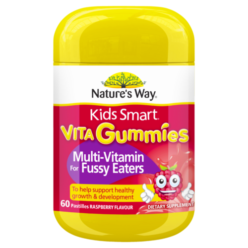 Natures Way Kids Smart Gummies For Fussy Eaters 60 Pastilles