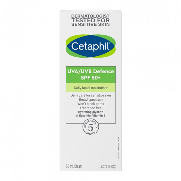 Cetaphil Uva/Uvb Defence SPF 50+ 50mL