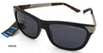 Carve Horizon Mens Sunglasses Black Frame Grey Lens