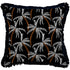 Escape to Paradise Cushion Cover Coastal Fringe Black Tavarua 60CM X 60CM