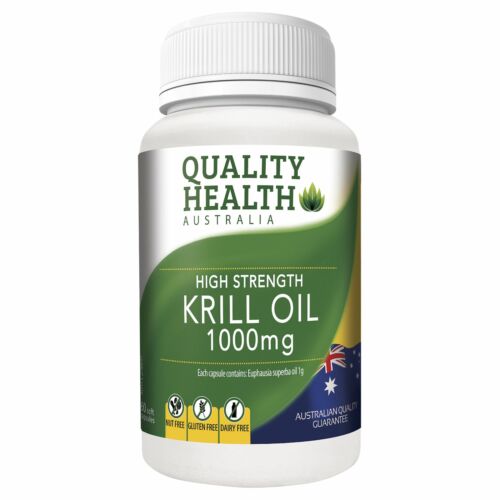 Quality Health Krill Oil 1000MG Caps 60