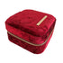 Escape to Paradise Small Velvet Jewellery Box Red