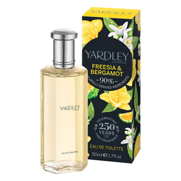 Yardley Freesia & Bergamot  EDT 50ML