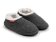 Archline Orthotic Closed Slippers Orthopedic Moccasins In Grey Marle Eur 39