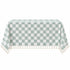 Tablecloth Check Seafoam 250CM X 142CM