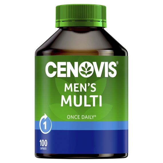 Cenovis Once Daily Mens Multi 100 Capsules