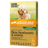 Advocate Flea & Wormer Spot-On For Dogs Up To 4KG Pack