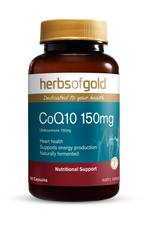 Herbs Of Gold Coq10 150Mg 60 Capsules
